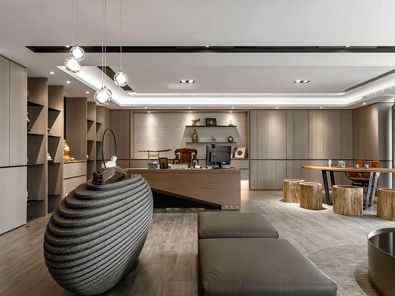 老板辦公室裝修三大要點(diǎn)，辦公室工作區(qū)域的照明設(shè)計(jì)應(yīng)注意哪些？